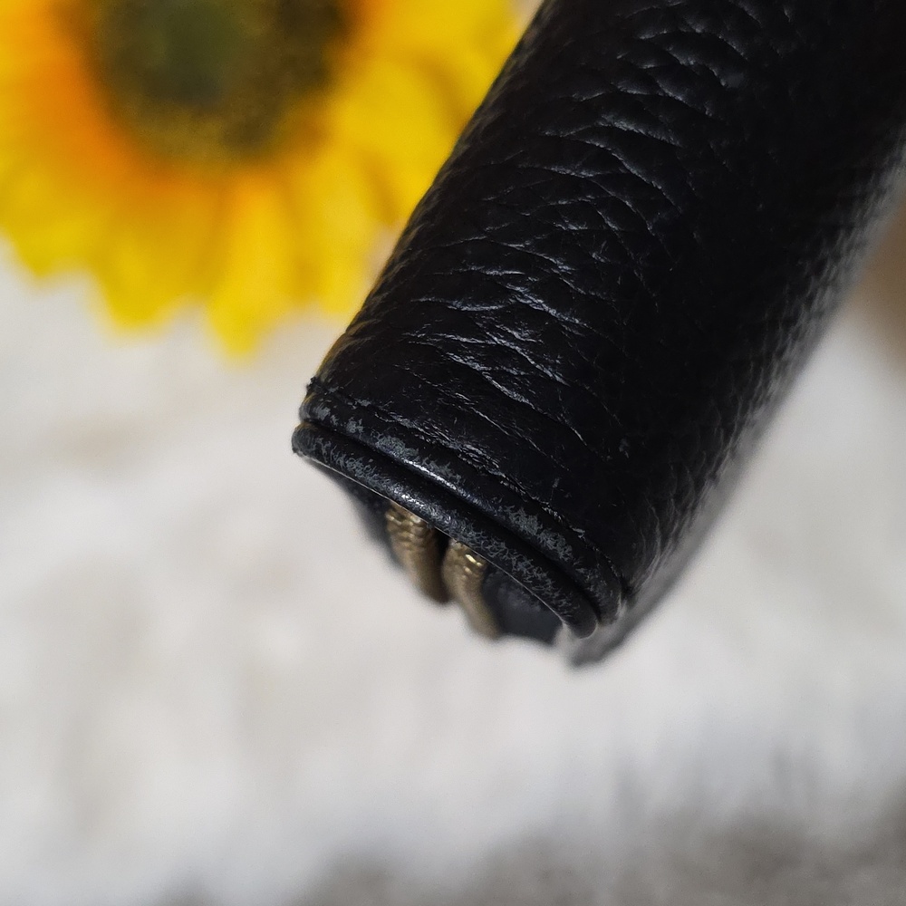 Kate Spade Black Chester Pebbled Leather Tassel Zip Around Continental Wallet - Picture 12 of 13